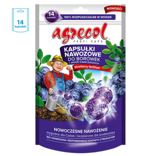 Kapsułki Nawozowe Borówka I Jagoda Kamczacka 14 Sz