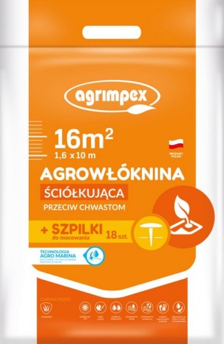 Agrowłóknina Hobby Agro Marina 1,6 X 10 prz.chwast
