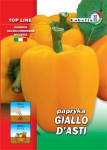 Papryka słodka żółta Giallo d'Asti 0,3g / L /