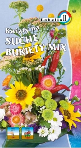 Kwiaty na suche bukiety mix 1g  / L /