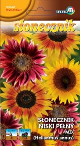 Słonecznik ozdobny niski mix 2g  / L /