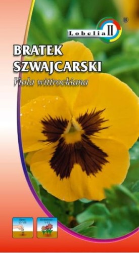 Bratek szwajcarski żółty z plamą 0,3g  / L /