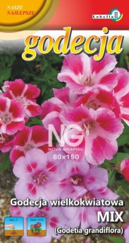 Godecja wielkokwiatowa MIX 1g  / L /