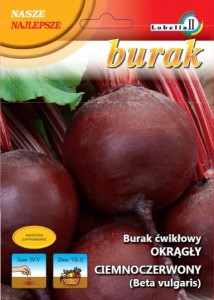 Burak Okrągły Ciemnoczerwony 5g  / L /