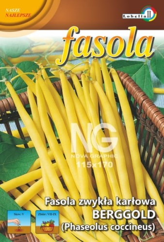 Fasola żółta szparagowa Berggold 20g   / L /