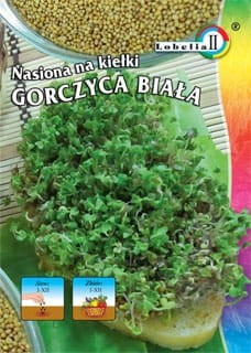 Nasiona na kiełki gorczyca biała 30g  / L /