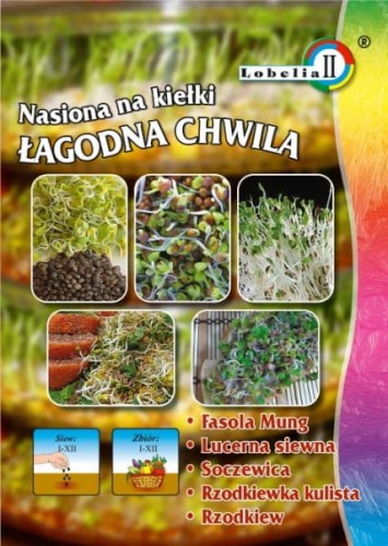 Nasiona na kiełki Łagodna Chwila mix 30g  / L /