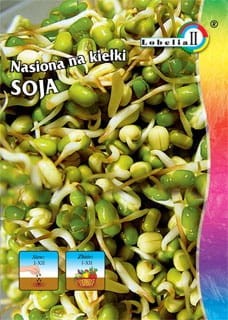 Nasiona na kiełki Soja 40g  / L /