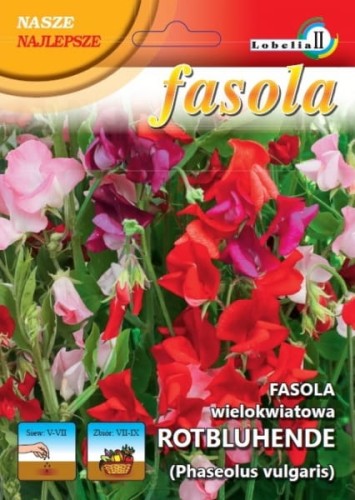 Fasola wielokwiatowa Rotbluhende 20g  / L /