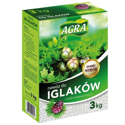 AGRA nawóz do iglaków 3 kg