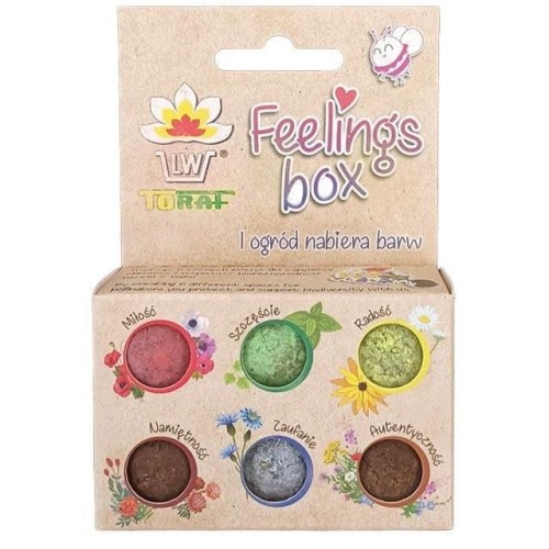 Bomby kwiatowe - Feeling box 6 szt.  / T /