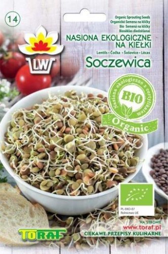 Kiełki Soczewica BIO 30g  / T /