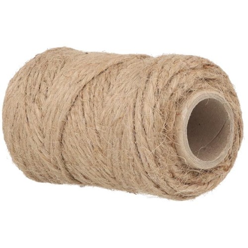 Sznurek jutowy szary 2 mm waga 10 dgk