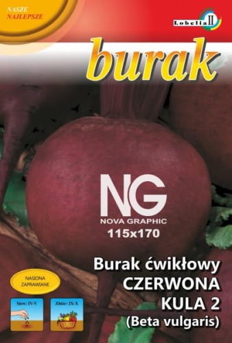 Burak kulisty Czerwona Kula 20g  / L /