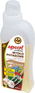 Mydło potasowe czosnkowe ogrodowe Agrecol  0,5L