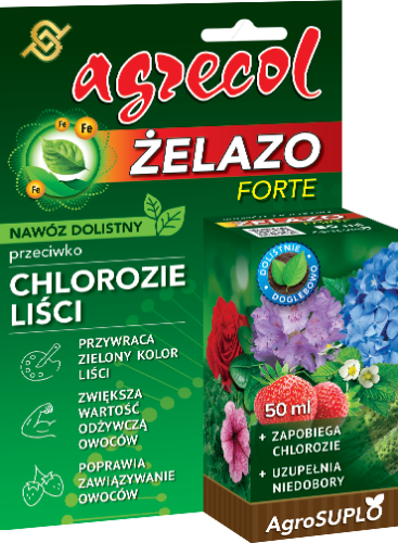 Żelazo Forte Nawóz dolistny 50 ml przeciw chlorozie