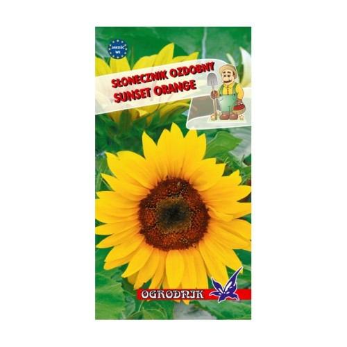Słonecznik ozdobny wysoki Sunset Orange 2g  / O /