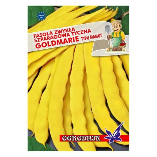 Fasola żółta tyczna Goldmarie 10g   / O /
