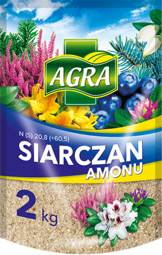 Siarczan amonu nawóz zakwaszający Agra 2kg