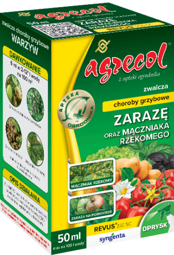Revus 250 SC na zarazę ziemniaka i pomidora - 5 ml