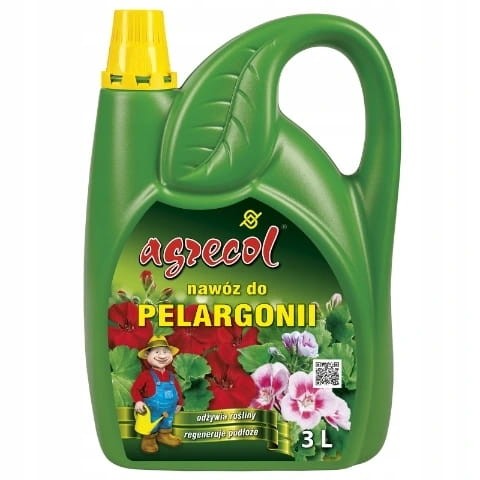 Pelargonia, nawóz do pelargonii, org-miner. 3 L