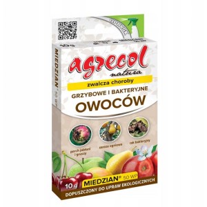 Miedzian 50 WP grzybobójczy Agrecol 10 g