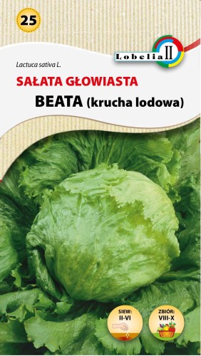 Sałata głow.krucha Beata nasiona 1g  / L /