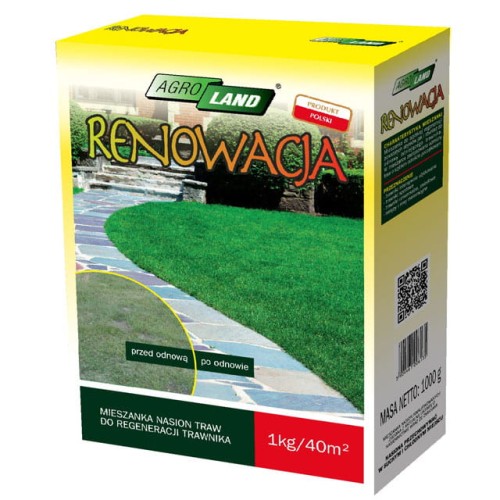 Trawa mieszanka nasiona RENOWACJA 1 kg