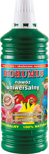 Nawóz uniwersalny 100% naturalny BIOHUMUS 1L