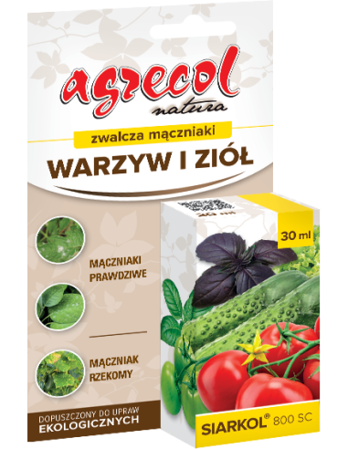 SIARKOL – zwalcza mączniaki warzyw i ziół 30ml
