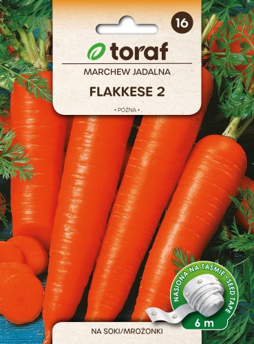 Marchew Flakkese 2 późna taśma 6m  / T /