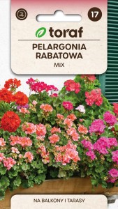 Pelargonia rabatowa mix 0,1g  / T /