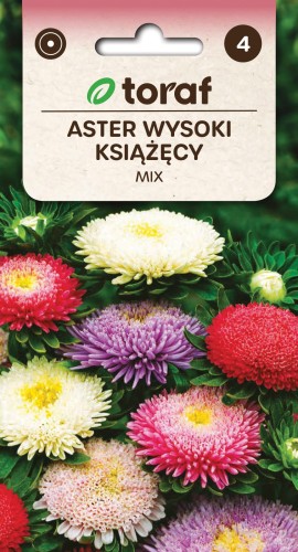 Aster wysoki książęcy mix nasiona 1g  / T /