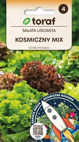 Sałata liściasta Kosmiczny Mix nasiona 1g  / T /