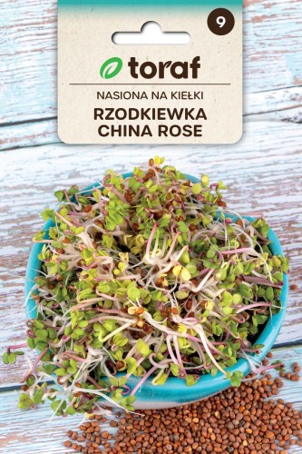 Nasiona na kiełki rzodkiewka China Rose 20g  / T /