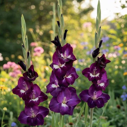 Gladiolus Mieczyk Deep Purple 5 szt.