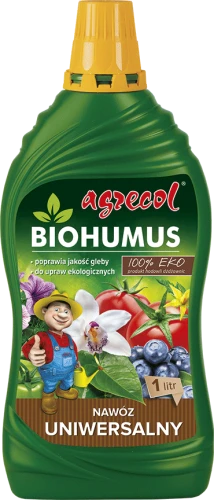 Nawóz uniwersalny warzywa i kwiaty BIOHUMUS 1L