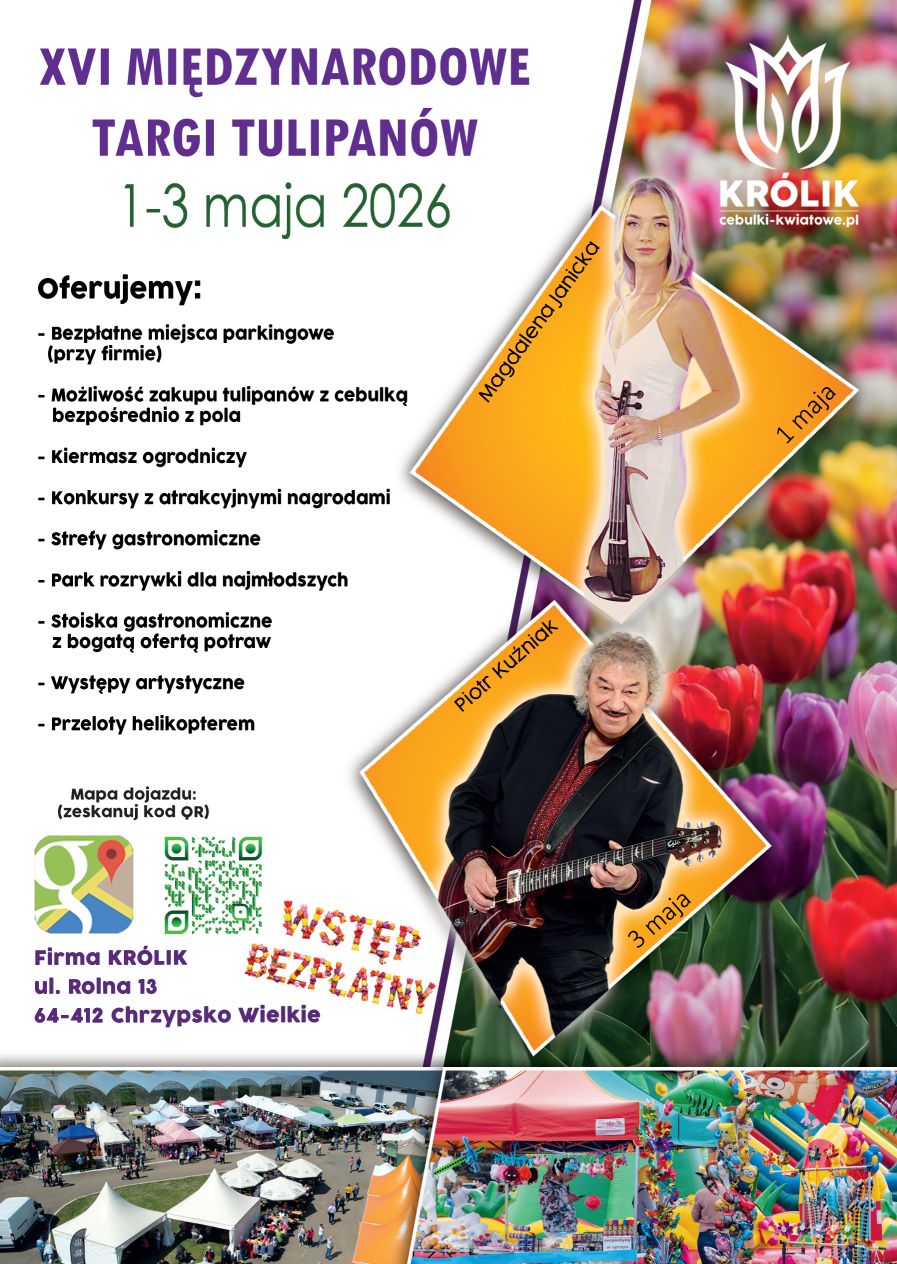 XVI Międzynarodowe targi Tulipanów