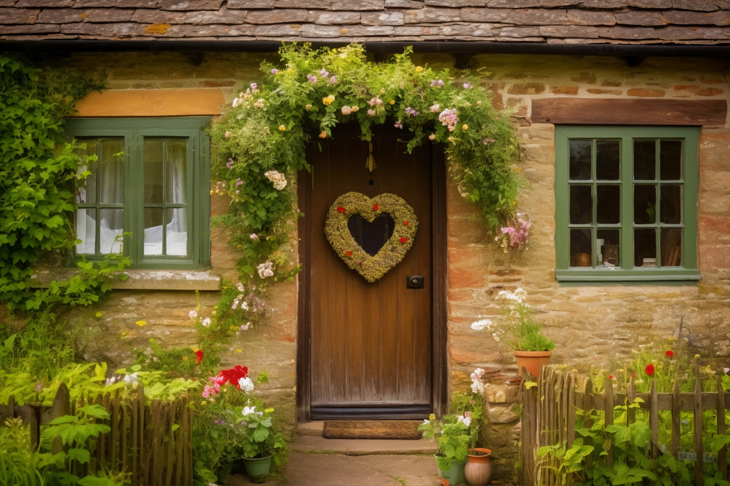 Jak urządzić ogród przed wejściem do domu?